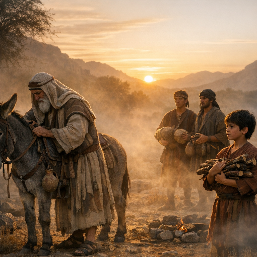 Cover image for Obedience at Dawn: Walking by Faith with Abraham