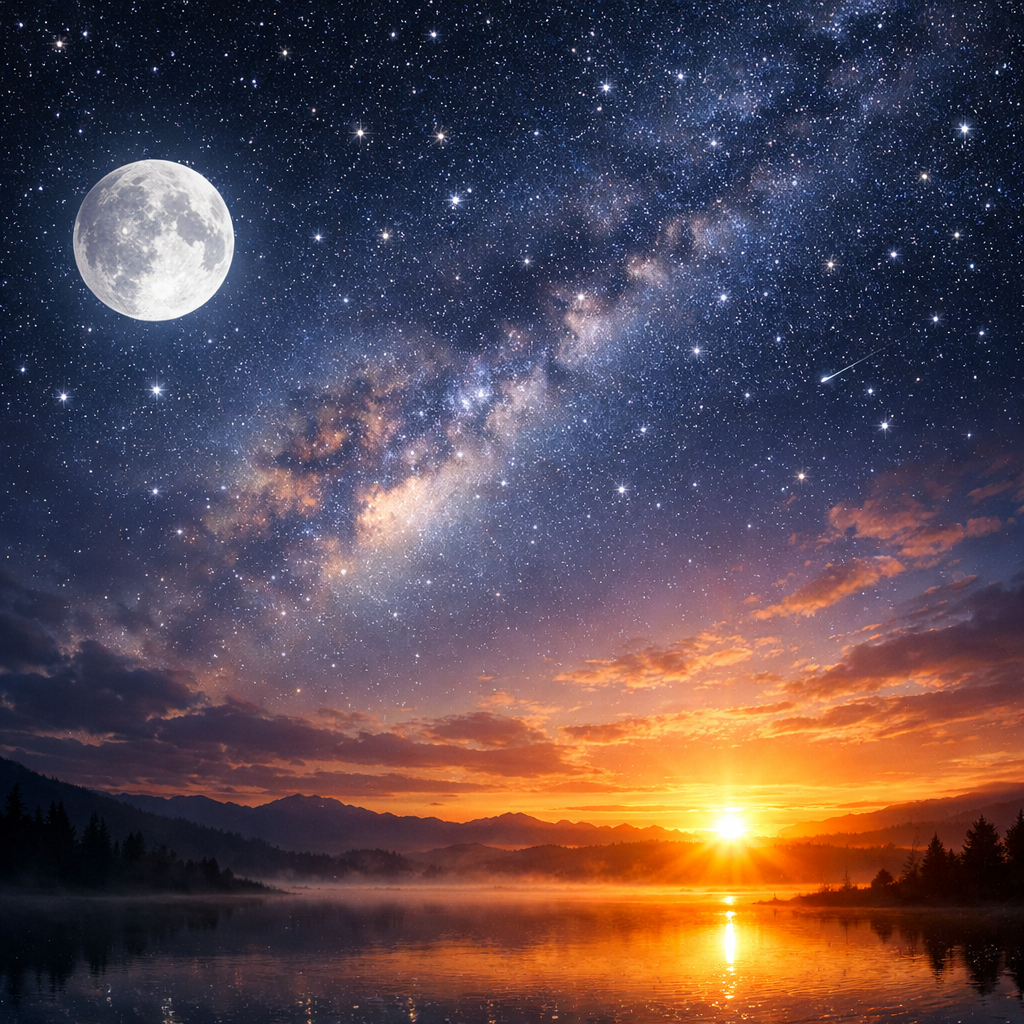 Cover image for Heavenly Praise: The Sun, Moon, and Stars Worship the Lord
